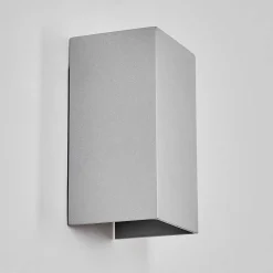 Applique Murale D'Exterieur Tamarin Led Gris, 1 Lumiere