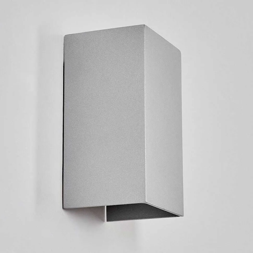 Applique Murale D'Exterieur Tamarin Led Gris, 1 Lumiere