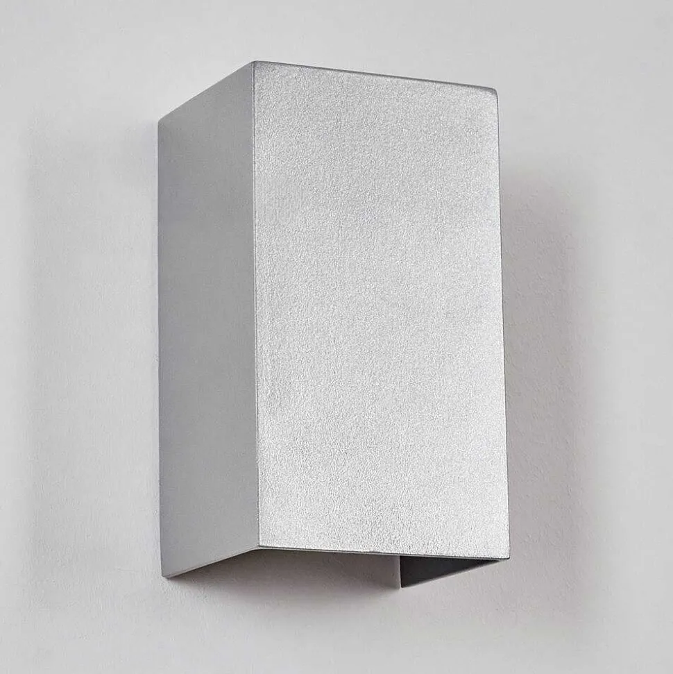 Applique Murale D'Exterieur Tamarin Led Gris, 1 Lumiere