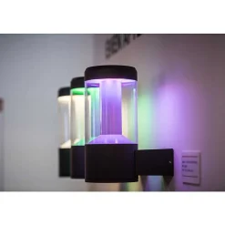 Applique Murale D'Exterieur Ledvance Smart+ Gris, 1 Lumiere, Changeur De Couleurs