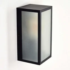 Applique Murale D'Exterieur Hakkas Noir, 1 Lumiere