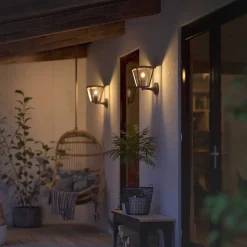 Applique Murale D'Exterieur Philips Hue White Inara Led Noir, 1 Lumiere