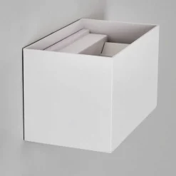 Applique Murale D'Exterieur Tamarin Led Blanc, 1 Lumiere