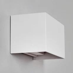 Applique Murale D'Exterieur Tamarin Led Blanc, 1 Lumiere