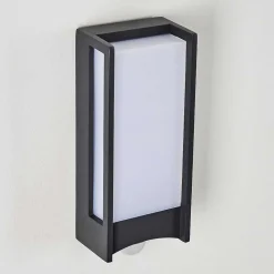 Applique Murale D'Exterieur Skove Led Anthracite, 1 Lumiere, Detecteur De Mouvement