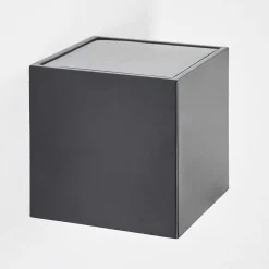 Applique Murale Exterieure Solaire Lapeer Led Noir, 1 Lumiere