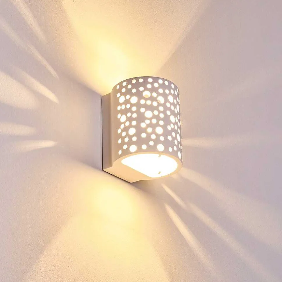 Applique Murale Glenden Blanc, 1 Lumiere