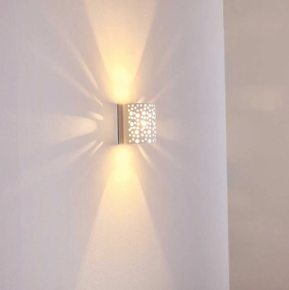 Applique Murale Glenden Blanc, 1 Lumiere