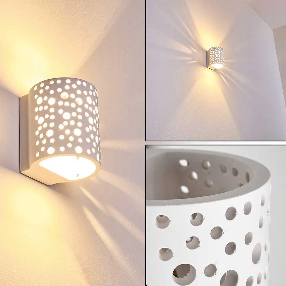 Applique Murale Glenden Blanc, 1 Lumiere