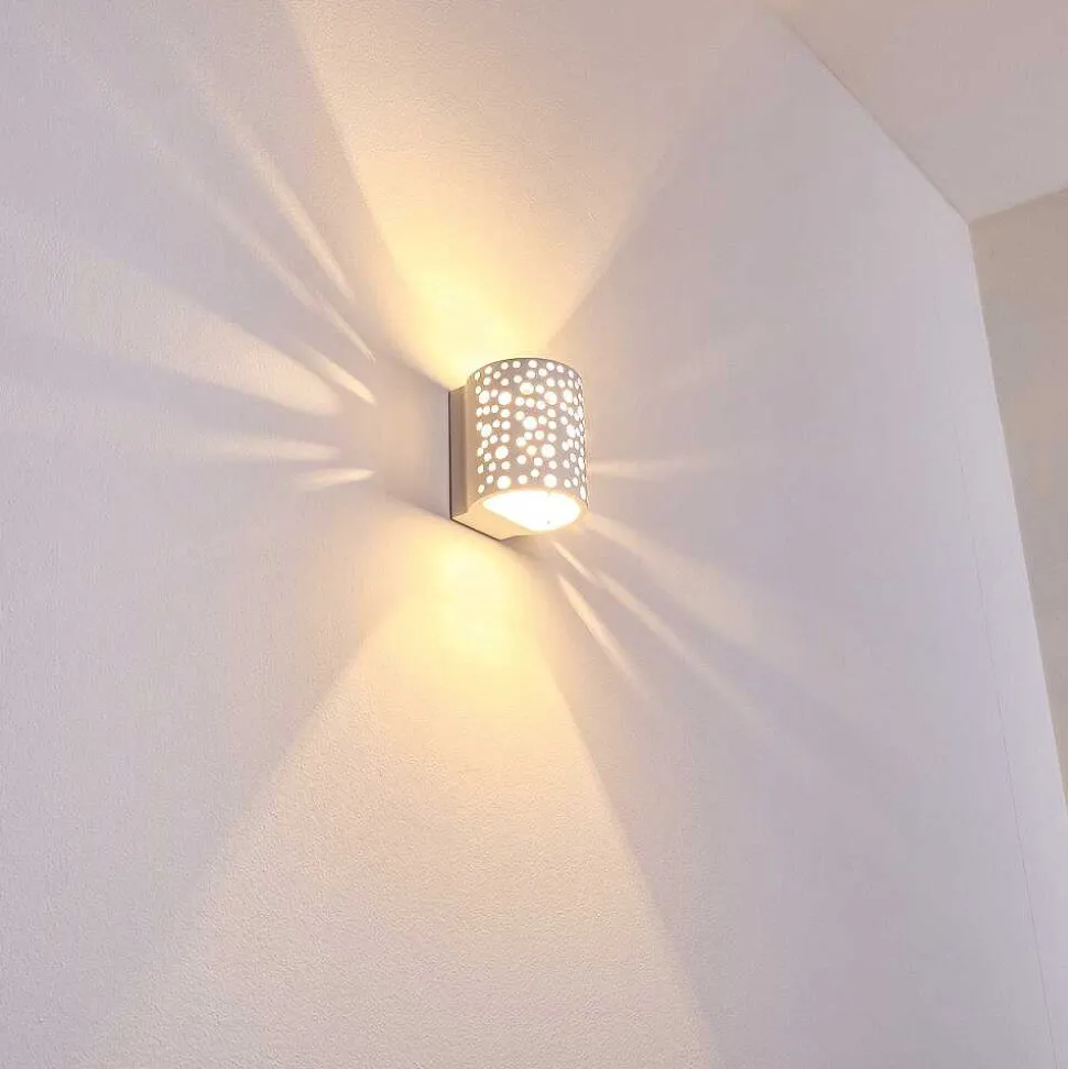 Applique Murale Glenden Blanc, 1 Lumiere