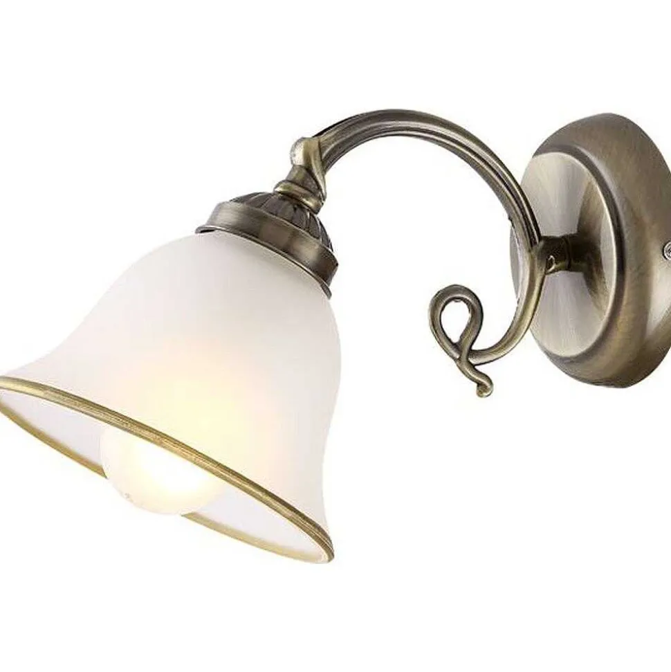 Applique Murale Globo Blanc, 1 Lumiere