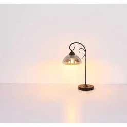 Applique Murale Globo Cottage Noir, 1 Lumiere