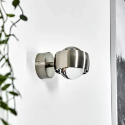 Applique Murale Hofstein Sapri Nickel Mat, 1 Lumiere