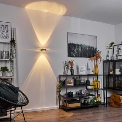 Applique Murale Hofstein Sapri Nickel Mat, 1 Lumiere