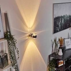 Applique Murale Hofstein Sapri Chrome, 1 Lumiere