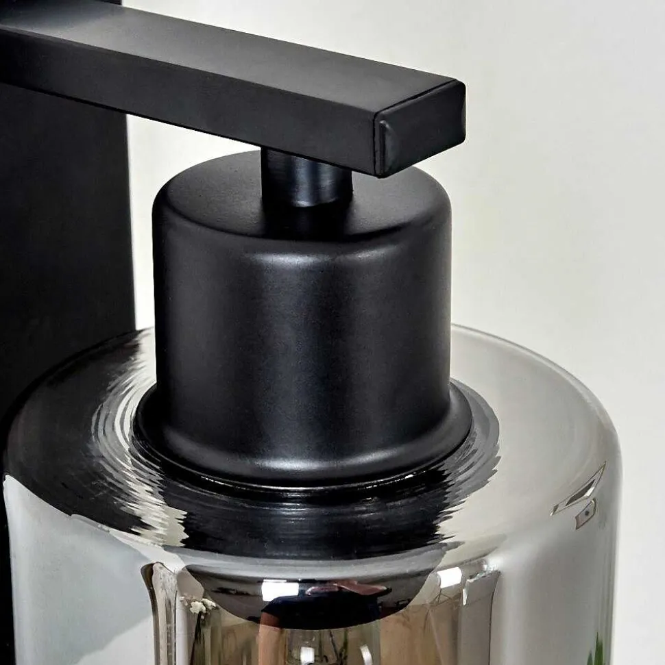 Applique Murale Hunouri Noir, 1 Lumiere