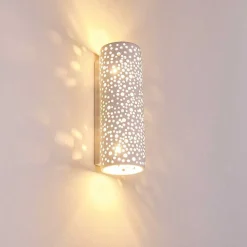 Applique Murale Jabiru Blanc, 2 Lumieres