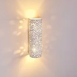 Applique Murale Jabiru Blanc, 2 Lumieres