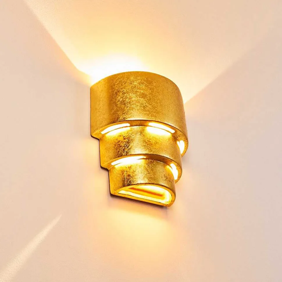 Applique Murale Karatschi Or, 1 Lumiere