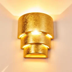 Applique Murale Karatschi Or, 1 Lumiere