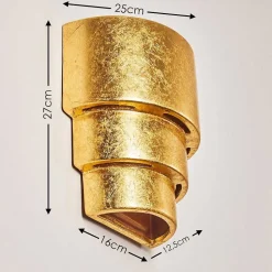 Applique Murale Karatschi Or, 1 Lumiere