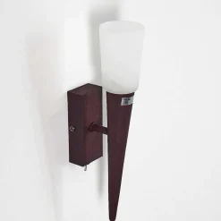 Applique Murale Kundi Rouille, 1 Lumiere