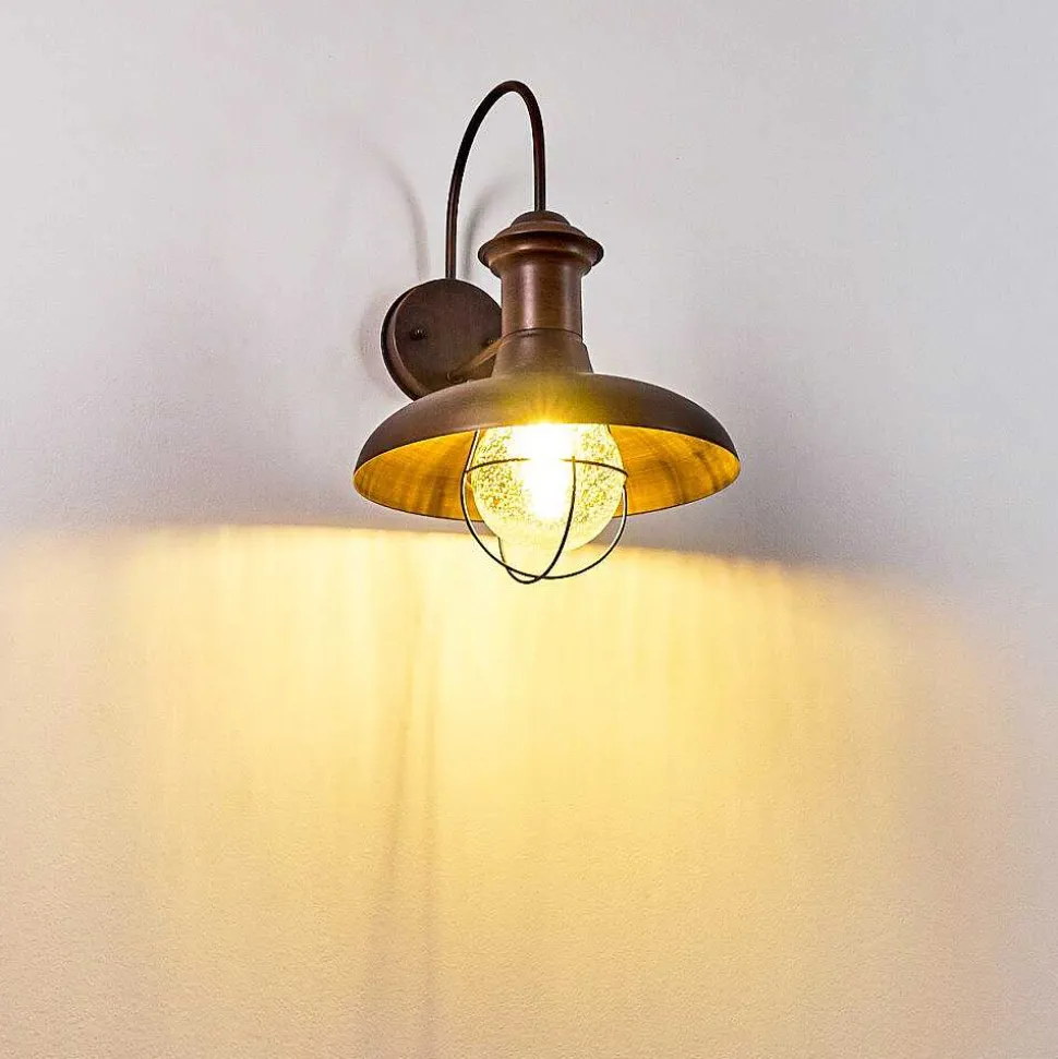 Applique Murale Lappo Rouille, 1 Lumiere