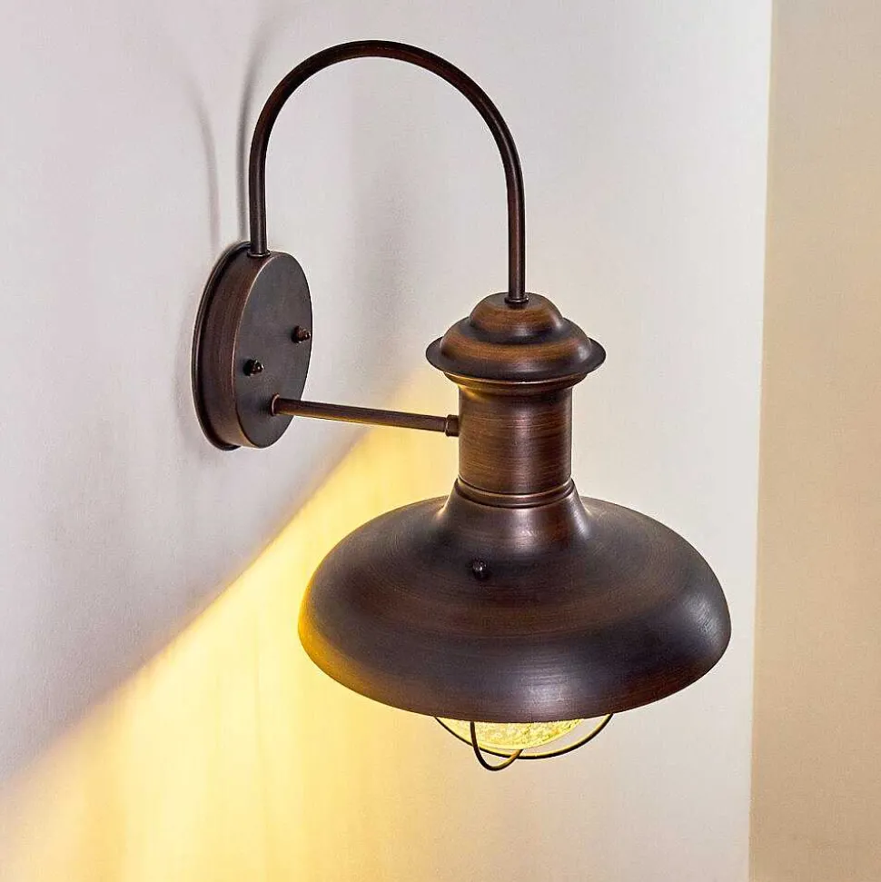 Applique Murale Lappo Rouille, 1 Lumiere