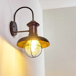 Applique Murale Lappo Rouille, 1 Lumiere