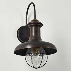 Applique Murale Lappo Rouille, 1 Lumiere