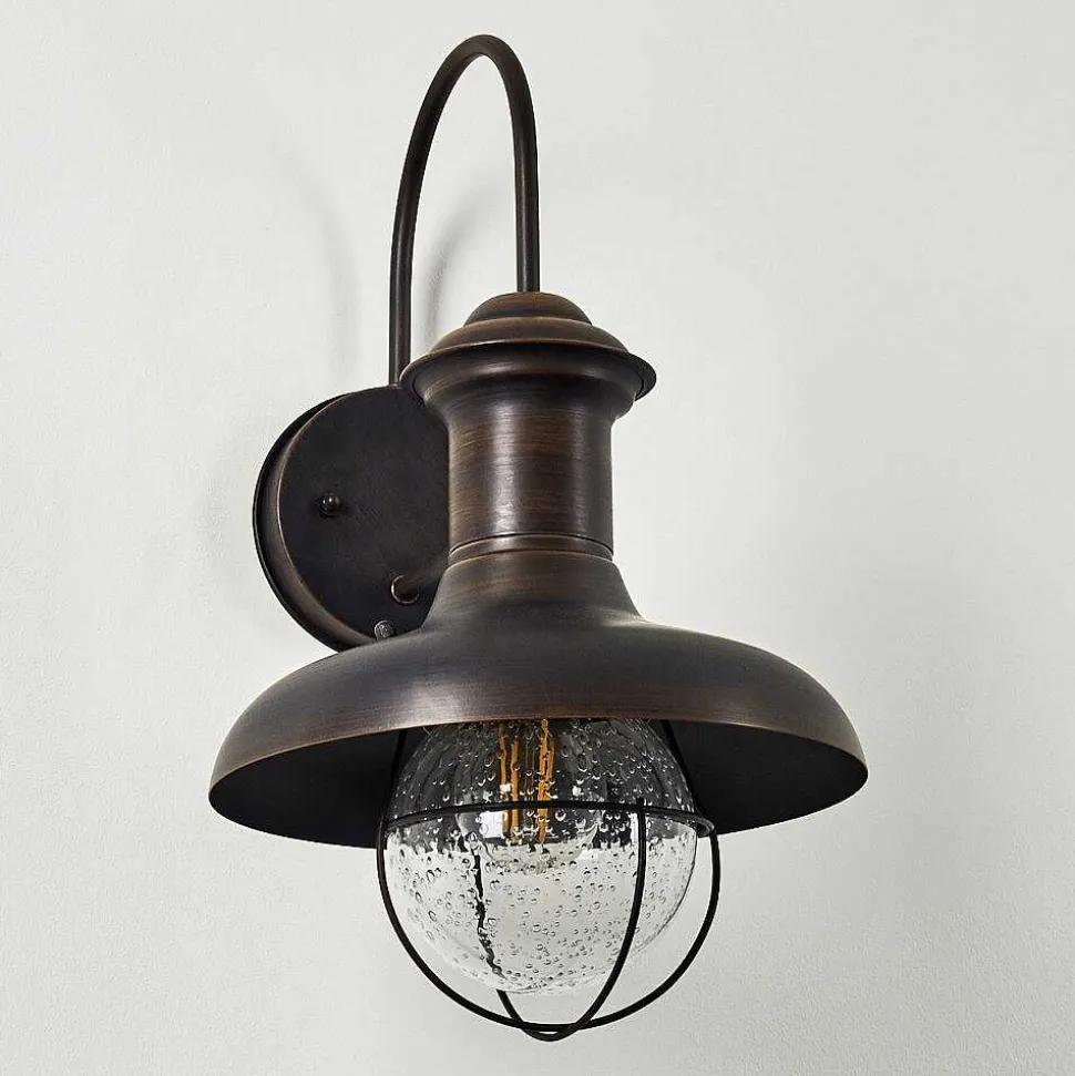 Applique Murale Lappo Rouille, 1 Lumiere