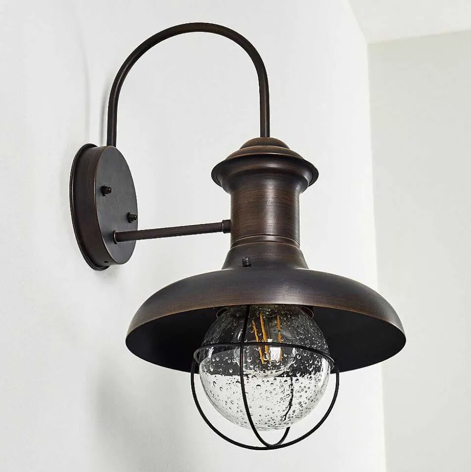 Applique Murale Lappo Rouille, 1 Lumiere