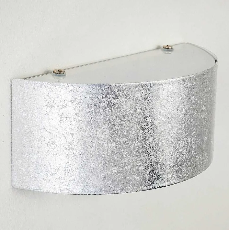 Applique Murale Lesina M Argente, 2 Lumieres