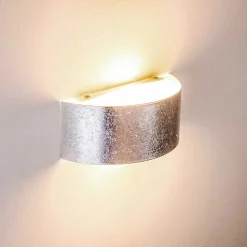 Applique Murale Lesina M Argente, 2 Lumieres