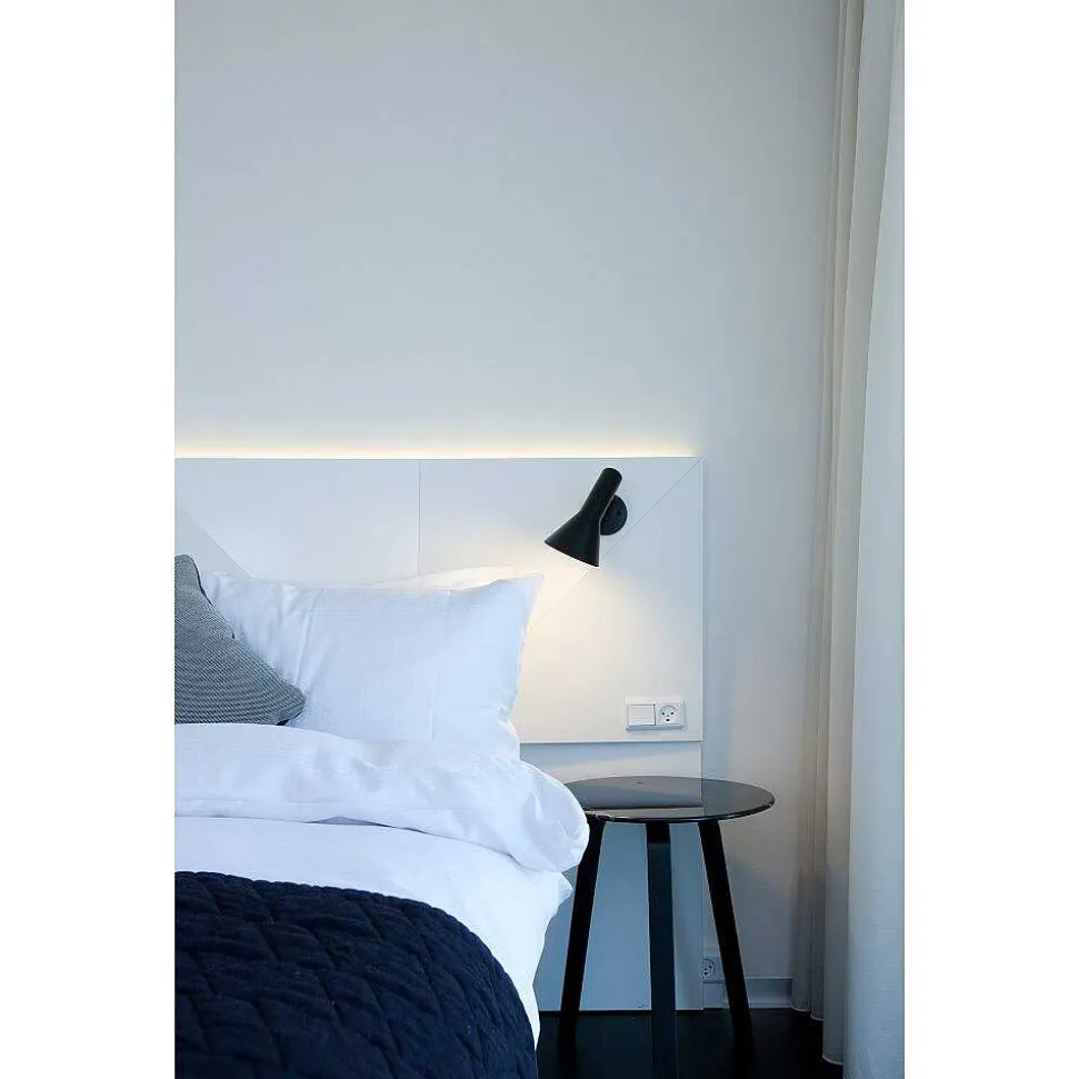 Applique Murale Louis Poulsen Aj Noir, 1 Lumiere