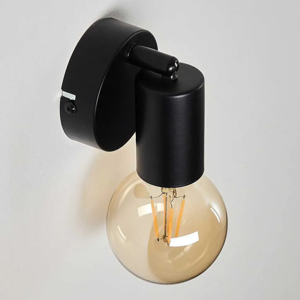 Applique Murale Maidford Noir, 1 Lumiere