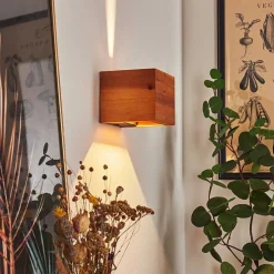 Applique Murale Marmorera Led Ecru, Noir, 1 Lumiere