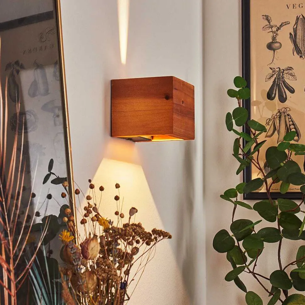 Applique Murale Marmorera Led Ecru, Noir, 1 Lumiere