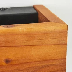 Applique Murale Marmorera Led Ecru, Noir, 1 Lumiere