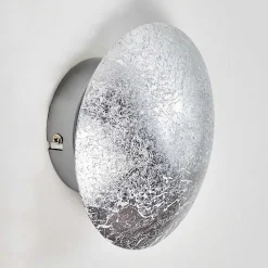 Applique Murale Mezia Argente, 1 Lumiere