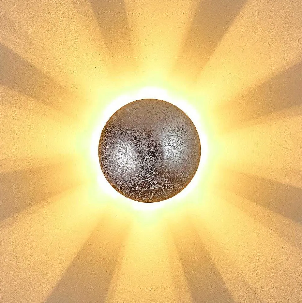 Applique Murale Mezia Argente, 1 Lumiere