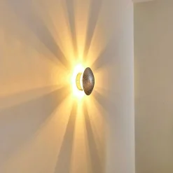 Applique Murale Mezia Argente, 1 Lumiere