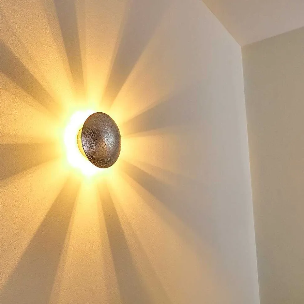 Applique Murale Mezia Argente, 1 Lumiere