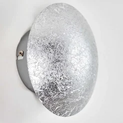 Applique Murale Mezia Argente, 1 Lumiere