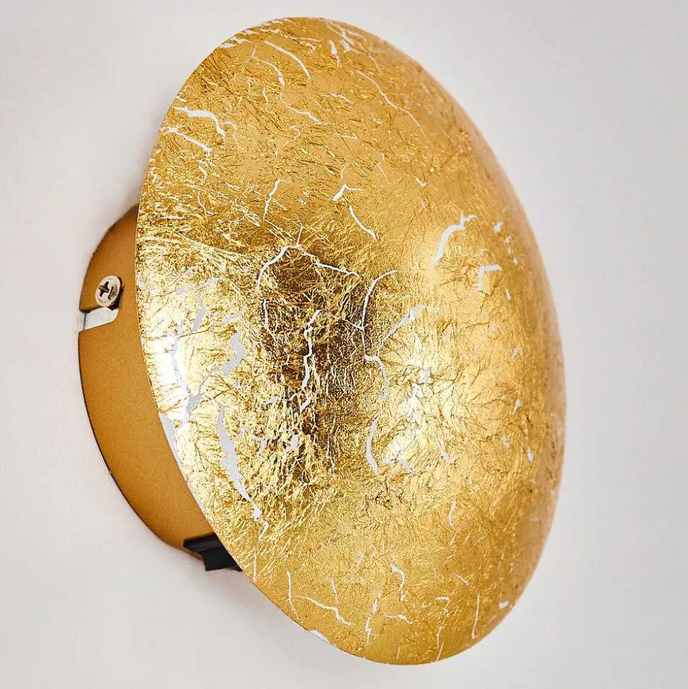 Applique Murale Mezia Or, 1 Lumiere