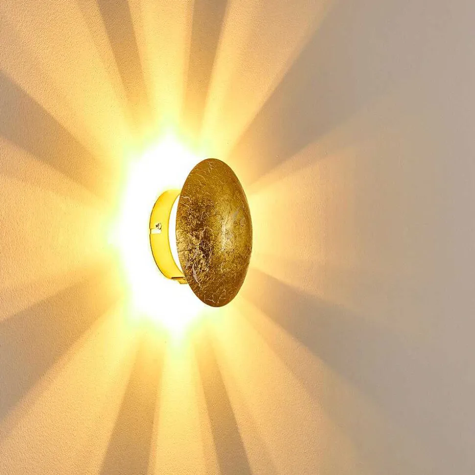 Applique Murale Mezia Or, 1 Lumiere