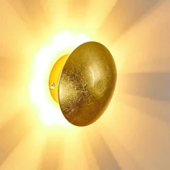 Applique Murale Mezia Or, 1 Lumiere