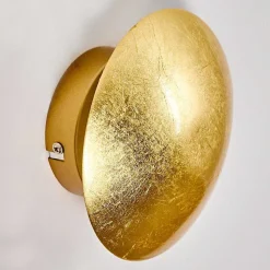 Applique Murale Mezia Or, 1 Lumiere