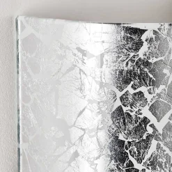 Applique Murale Modica Argente, 1 Lumiere