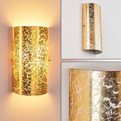 Applique Murale Modica Or, 1 Lumiere